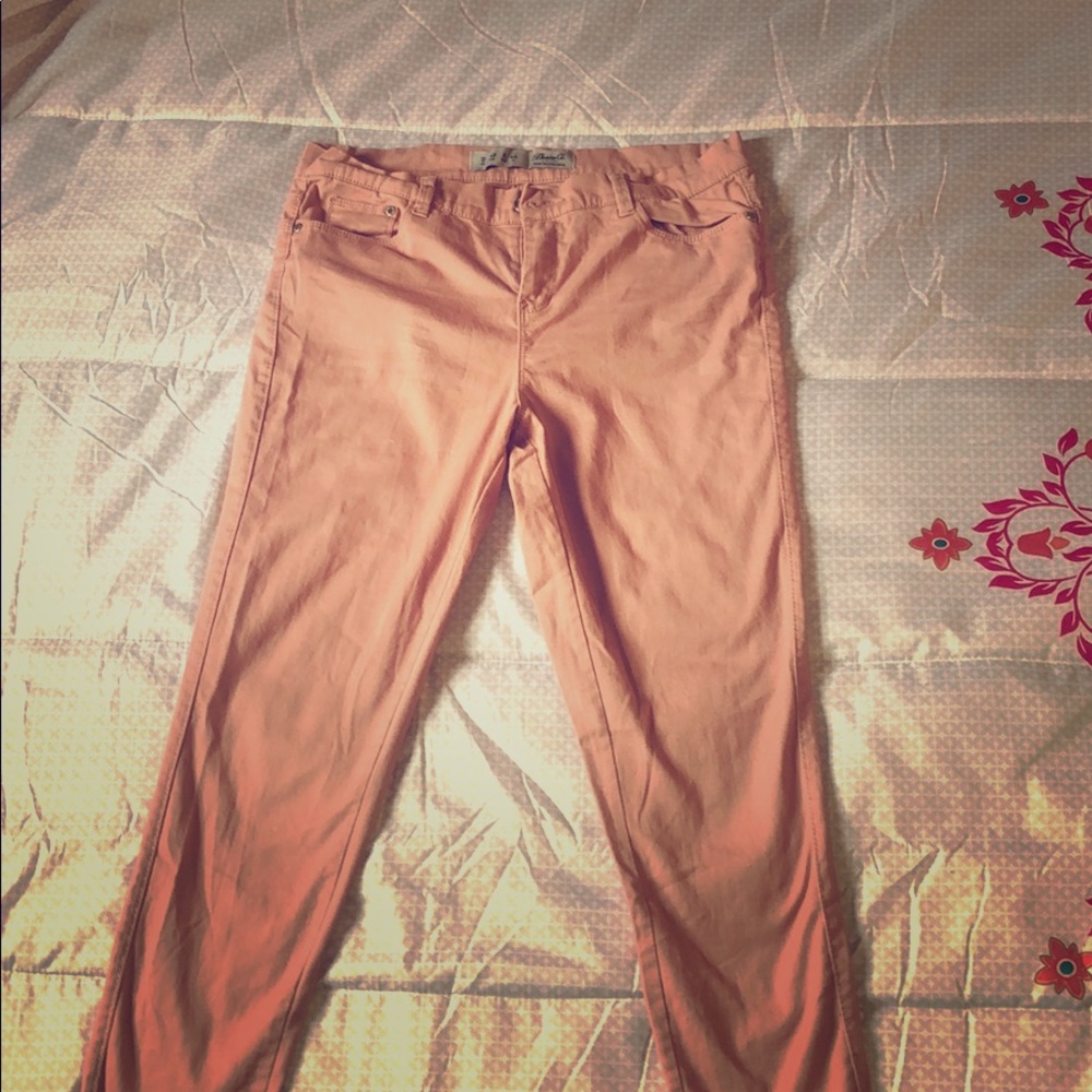 Pink jeans